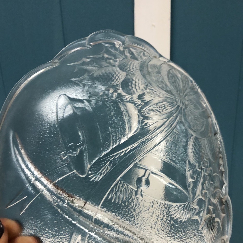 Mikasa‎ Holiday Bells 12” Divided Relish Dish Snack Hors d'oueve Plate Christmas - Picture 4 of 4